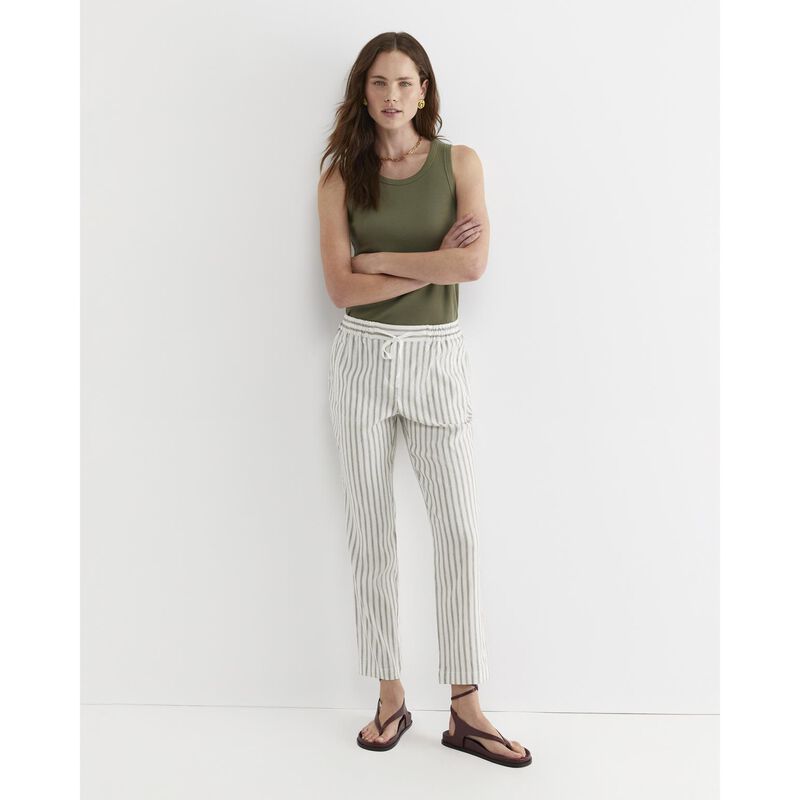 Sportscraft Rosa Stripe Linen Pant image number 3